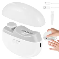 Electric Automatic Nail Clippers With Light Trimmer Nail Cutter Manicure For Baby Care Scissor Pet Nail Clipper Tools