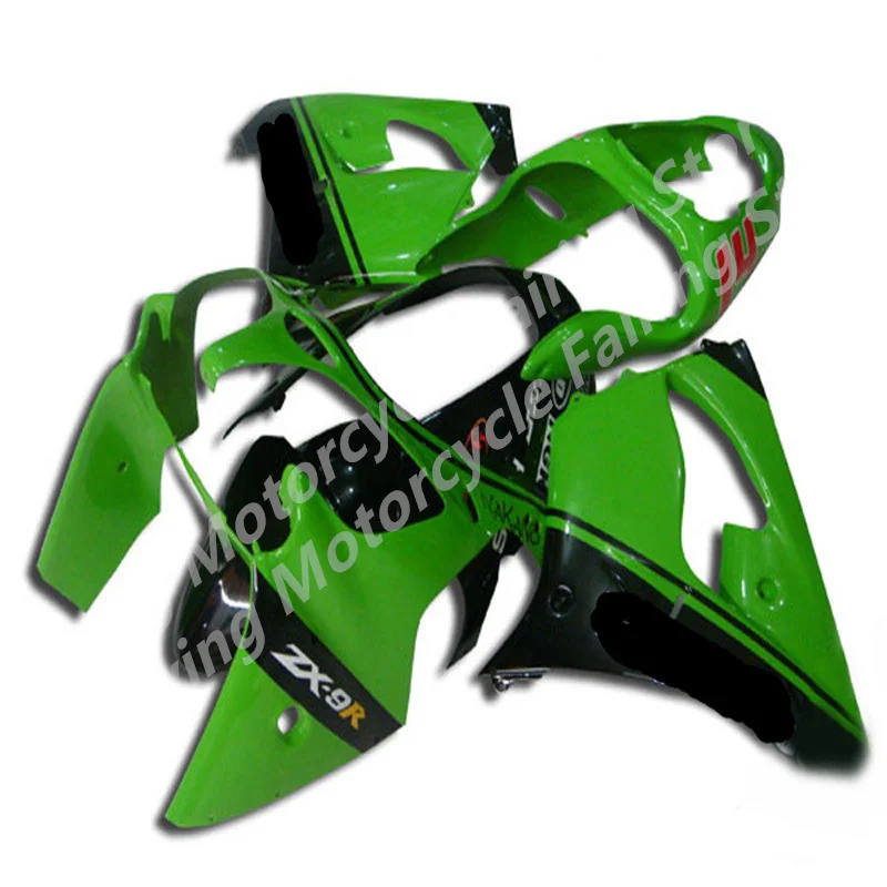 Fit green black Fairing kit for KAWASAKI Ninja ZX9R 00 01 ZX 9R 2000 2001 ZX-9R 00-01 2000-2001 body work