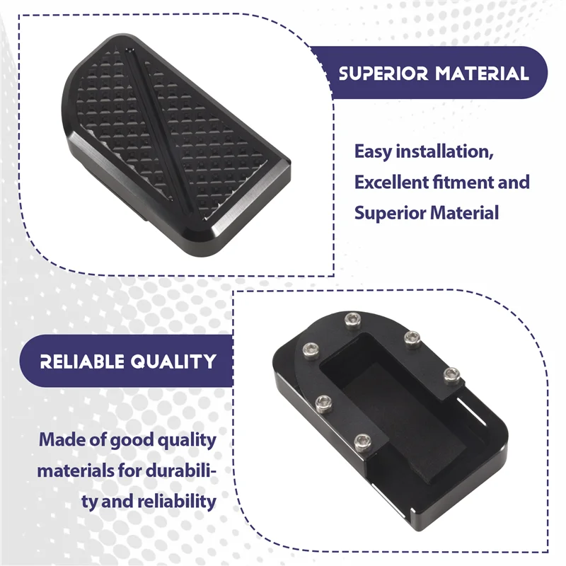 Pedal de freio para motocicleta, extensão ampliadora, pastilha de freio para baixo piloto softail padrão street bob fxbb