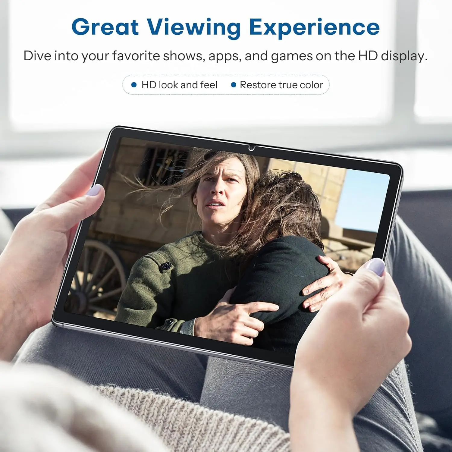 2 Pack Screen Protector for Samsung Galaxy Tab A9 Plus 11 Inch 2023 Tempered Glass for Samsung Tablet A9+ 11'' 5G HD Clear film