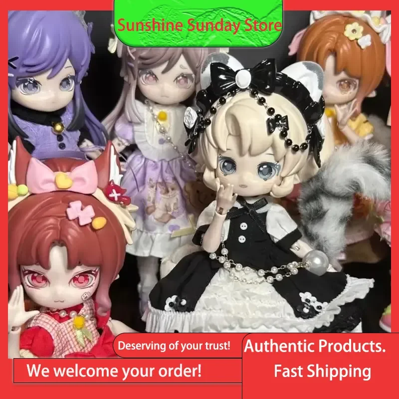 

Genuine Product Come4free Mitian Forest Bjd Blind Box 12poinr Bjd Movable Doll Toy Animal Action Figurine Model Toys Gifts