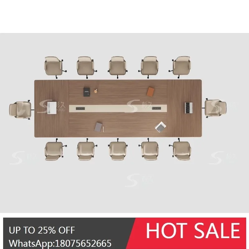 

new conference strip table and chair combination rectangular large office meeting table