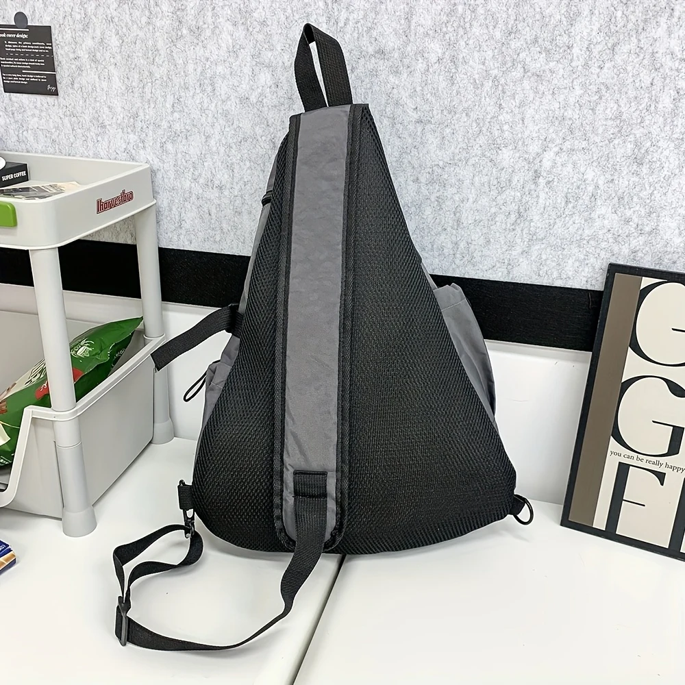 Brusttasche mit großem Fassungsvermögen, Sport-Umhängetasche, Fahrradtasche, Arbeitstasche, neue funktionelle und vielseitige Umhängetasche – Detail 3