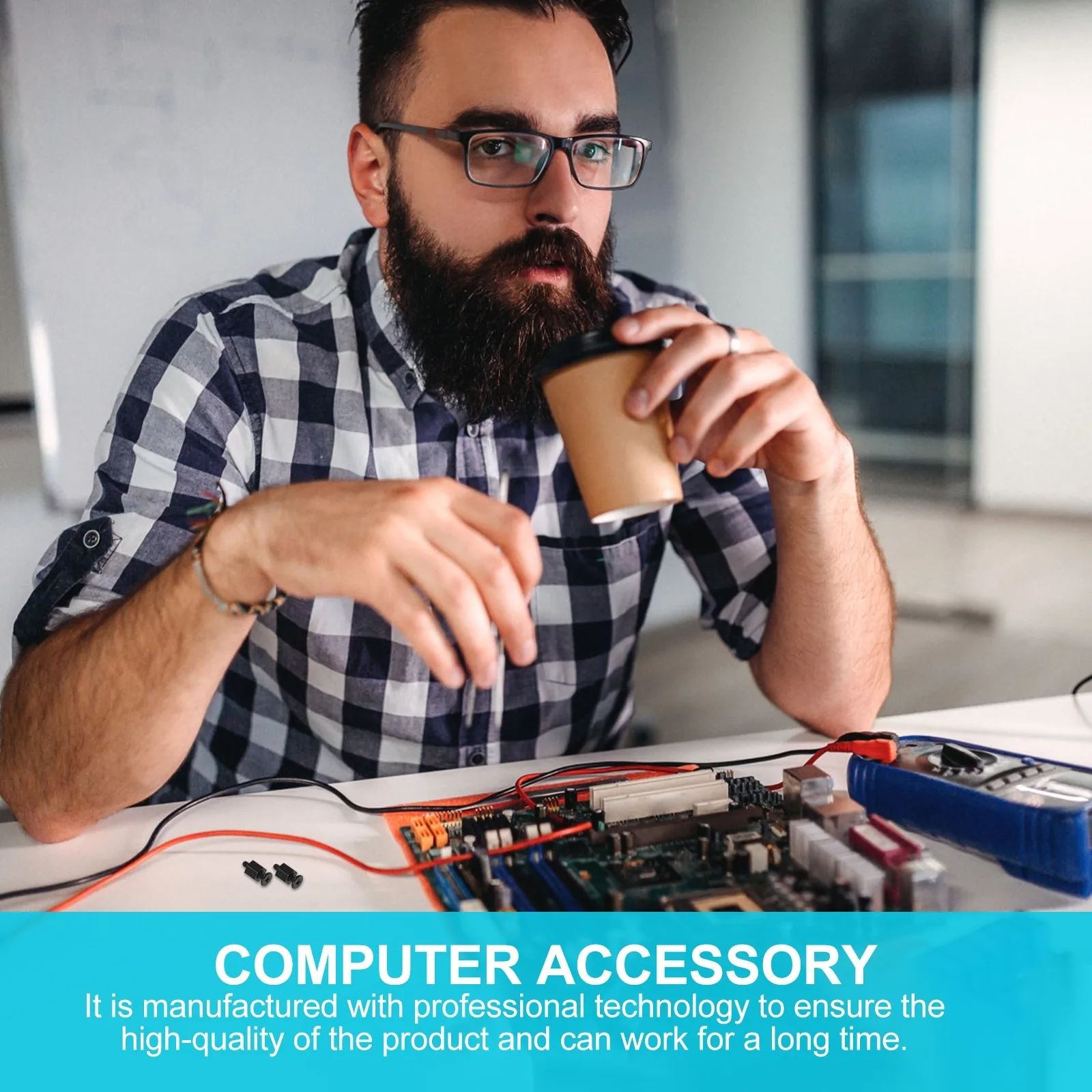 10Pcs M2 Hex Screw SSD Mounting Kit Electroplated Rustproof Metal Computer Part Fastener for Pc Laptop Hard Drive Installation