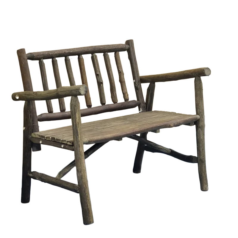 

Rural pastoral retro style small apartment homestay courtyard outdoor leisure balcony backrest double deep mountain