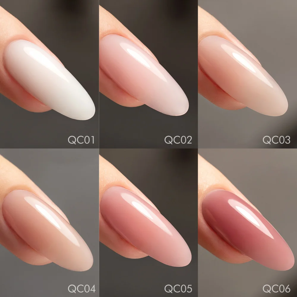 VENALISA Quick Construction Gel Fast Building Nagelgel Jelly Semi Transparent French Nail Camouflage Soak Off UV LED Nagelgel – Detail 19