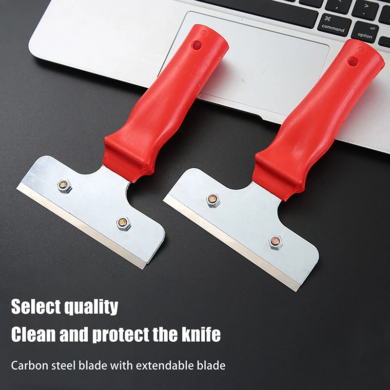 

2Pcs Multi-purpose Clean Scraper With Blade Tiles Wallpaper Paint Floor Scraper Remover Portable Home Spatula Cleaning Tools