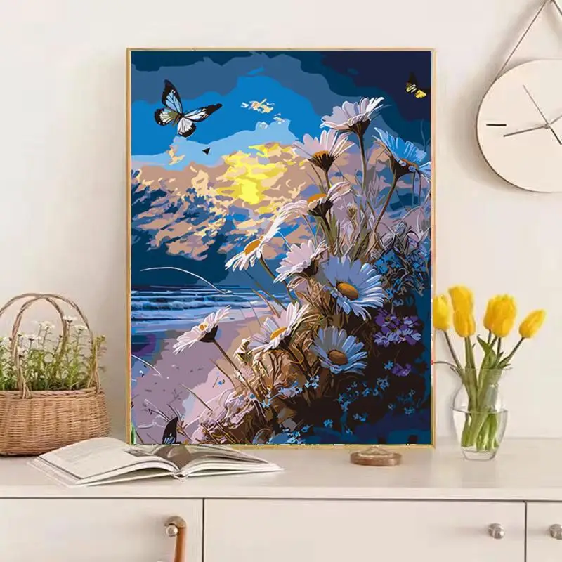 

4915561 Digital oil painting living room decorative painting sofa background wall hanging painting