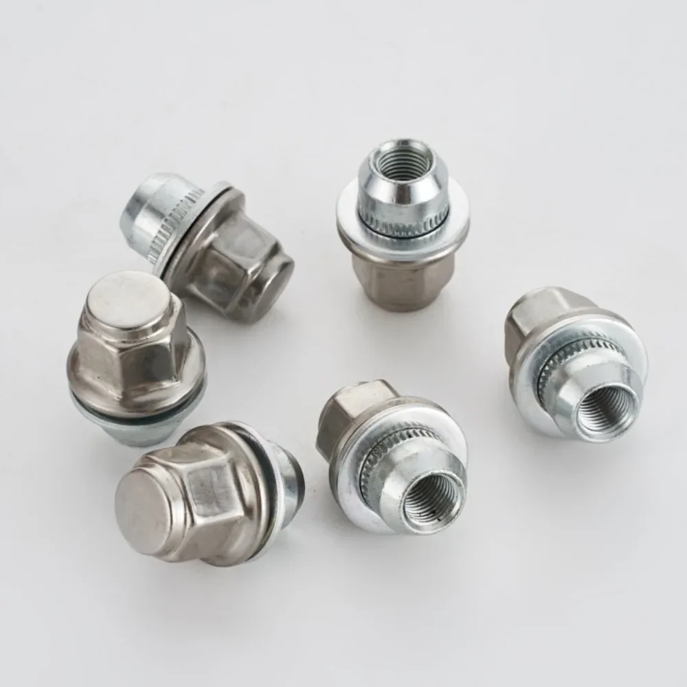 1pc Mag Seat Lug Nut Wheel Hub Screws Suit for Infiniti ESQ Q30 Q50L QX3 Nissan M12x1.25 Hex 21mm Thick 38mm