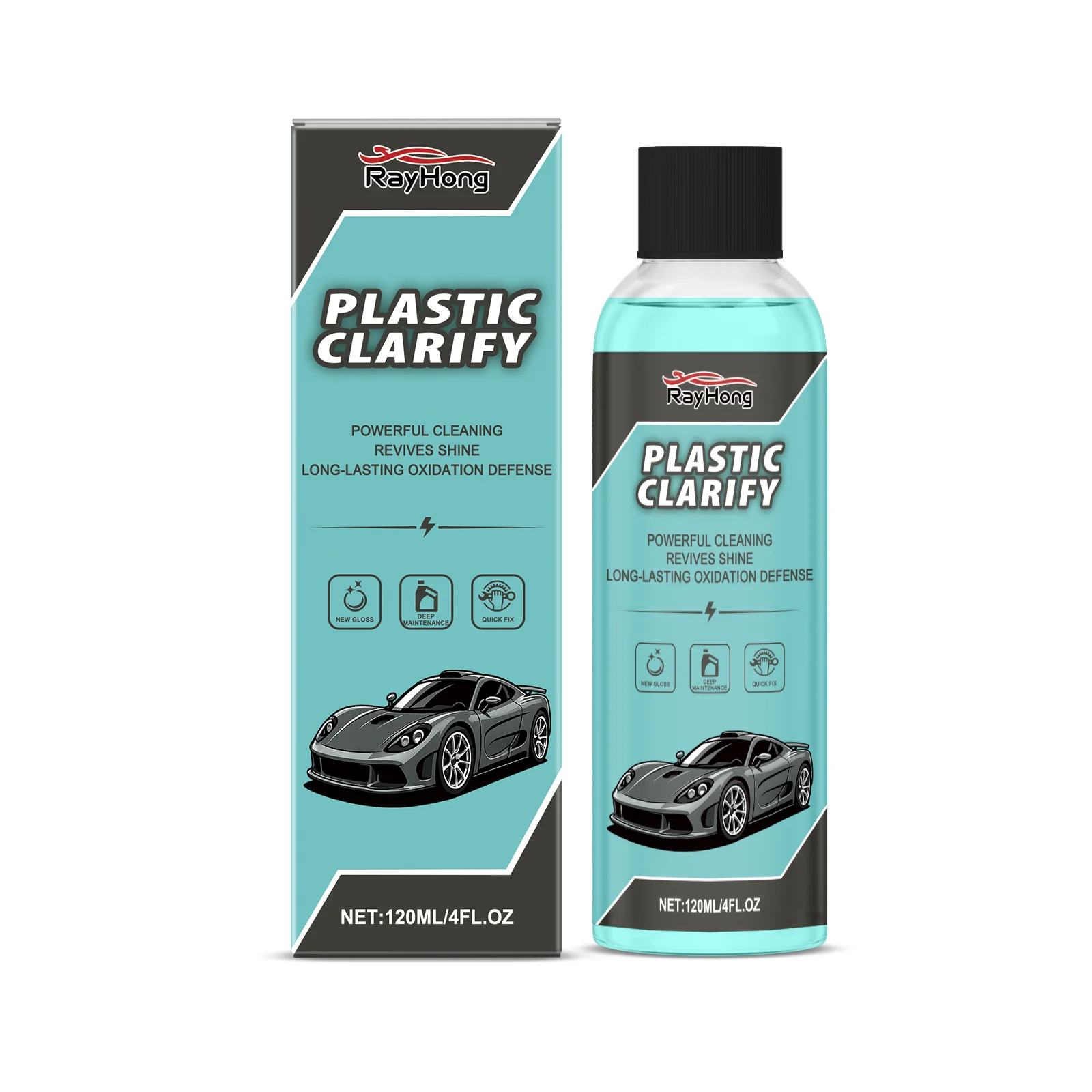 

Interior Plastic Cleaner & Refurbishing Spray - Effortless Dustproof Polish for Car Dashboards with Instant Bright Results