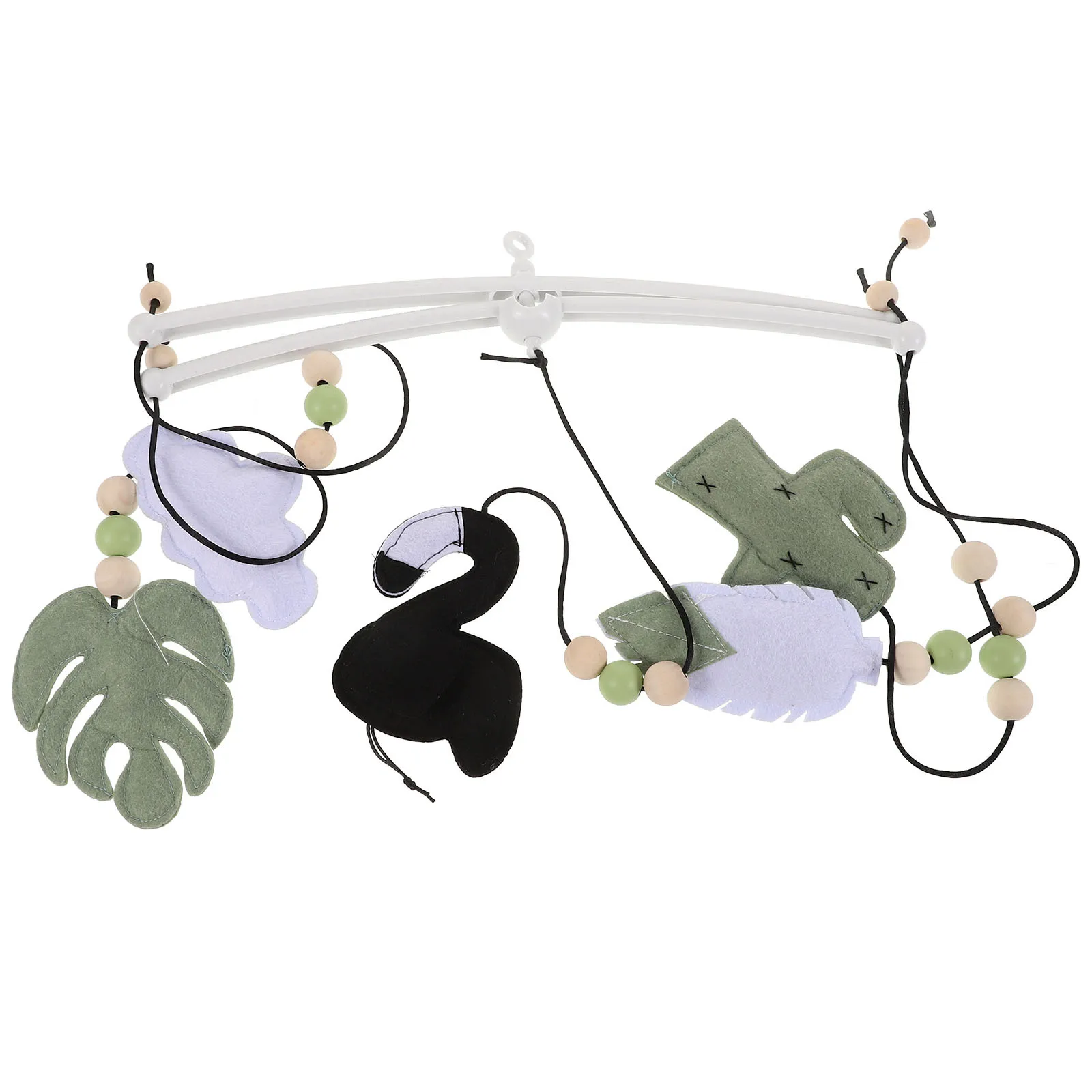 Baby Crib Bell Cute Felt Wind Chime Hanging Mobile For Nursery Bedroom Stroller Bed Canopy Decoration Ceiling Mobile For
