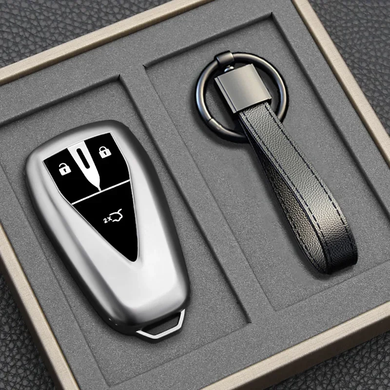 Fashion Car Key Case Cover Shell for Changan UNIT UNIK CS35PLUS CS55 PLUS CS75 PLUS Oshan X7 X5 Car Accessories 6