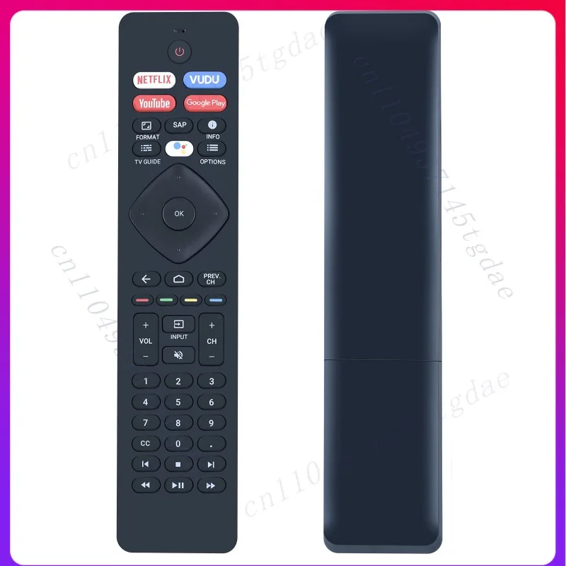 New RF402A-V14 for Philips TV Voice Remote Netflix YouTube 43PFL5604/F7-
