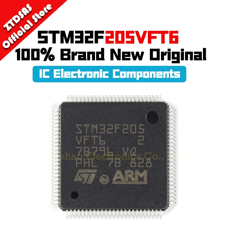 

New Original STM32F205VFT6 STM32F205VF STM32F205 STM32F STM32 STM IC MCU LQFP-100