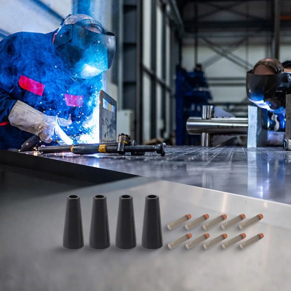 Copper Contact Tips for mig Welding Tips For Industrial Welding Projects High Temperature Resistance Wear Resistant Brass