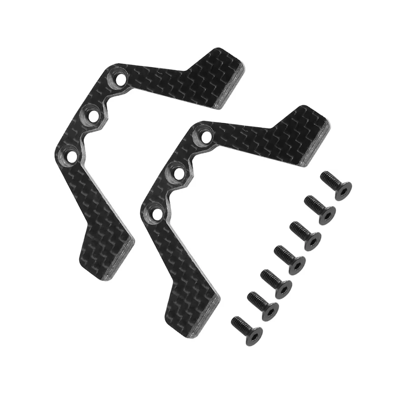 Carbon Fiber Down Stop Droop Plate TATT-033 for Tamiya TT02 TT-02 1/10 RC Car Upgrade Parts Accessories