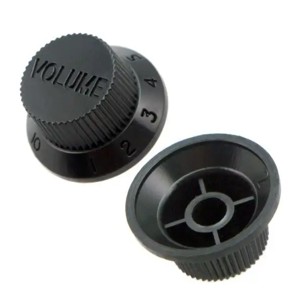 Control Knob Set Vintage Plastic Tone Button Replacement Kit for ST SQ Electric Guitar Accessories