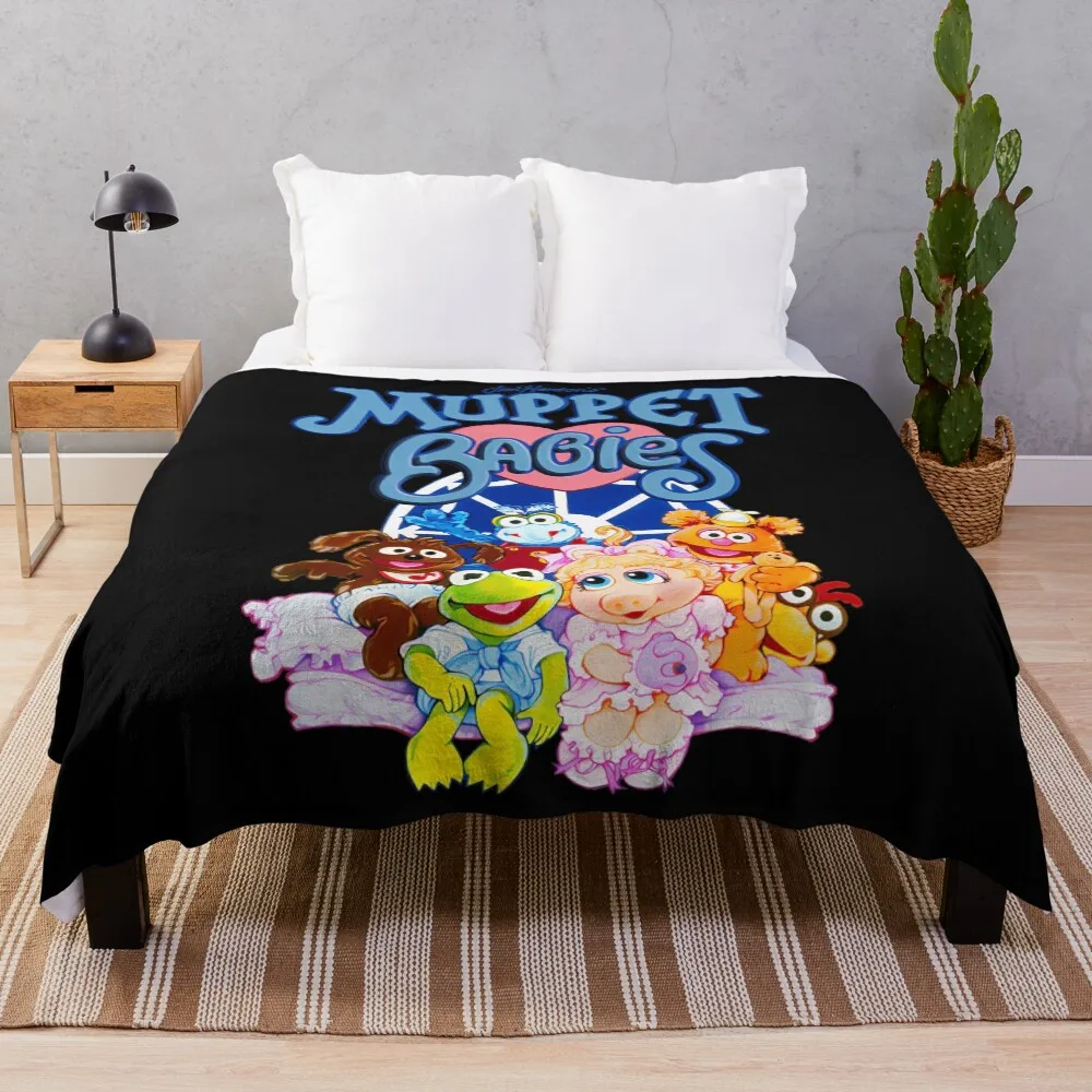 

Muppet Babies Throw Blanket Wrinkle Resistant Lightweight Blanket