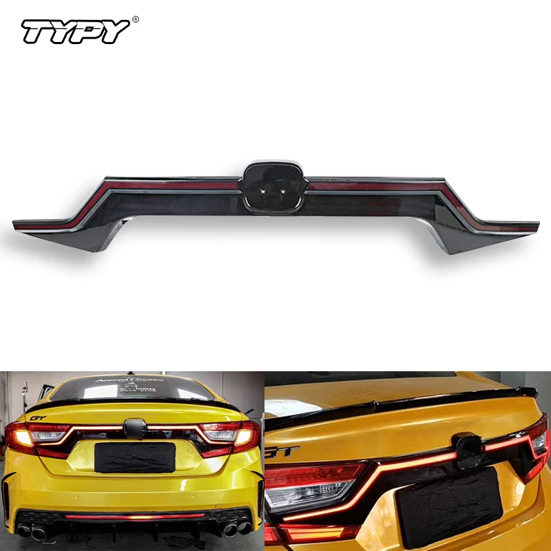 

TYPY Car LED Bumper Lights For Honda Accord 2018-2022 Taillights Rear Fog Lamp Brake Light 12V Reflector Reverse Lamps