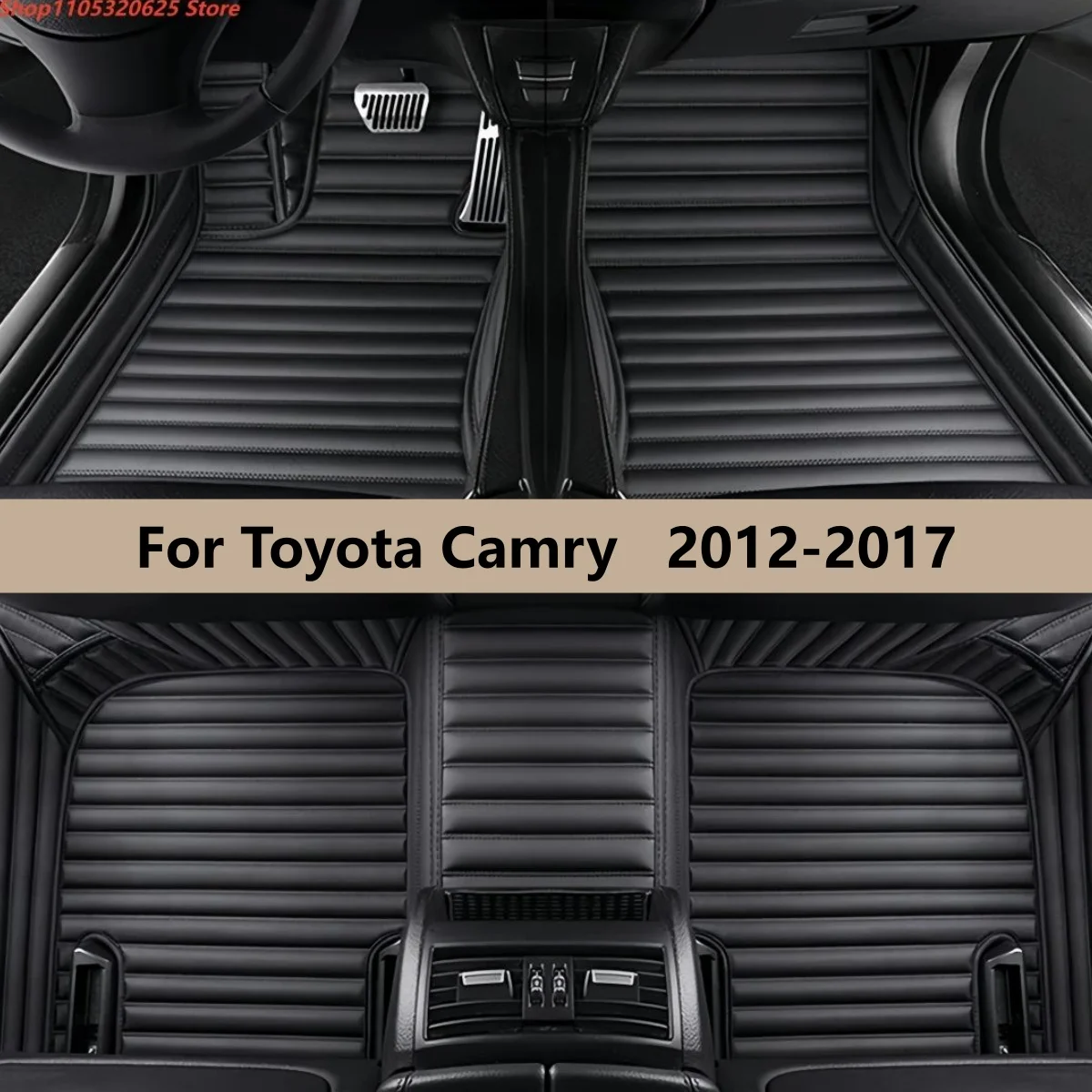 

Car Floor Mats For Toyota Camry 2012 2013 2014 2015 2016 2017 Auto Accessories Full Set Leather All Weather Cars Carpets Pads