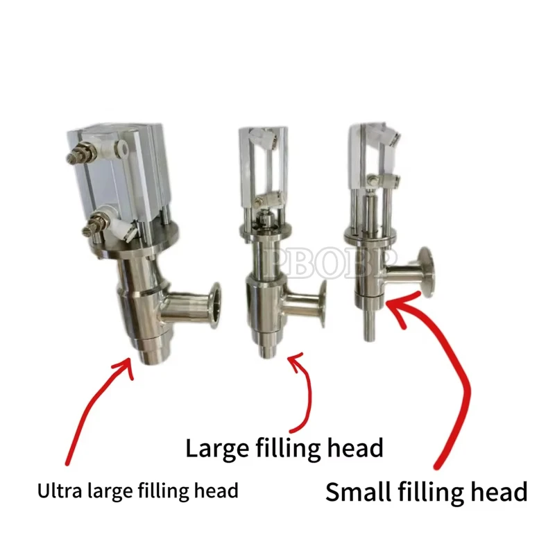 Máquina de llenado semiautomática PBOBP para mermelada, aderezo para ensalada, crema, tomate, miel, salsa de frijoles, mermelada, pasta, mantequilla de cacahuete y líquidos