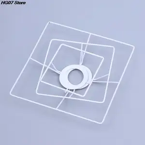 الرجعية اسطوانة مصباح الحديد الإطار ، حامل مصباح ، ثريا ، سلك ، اكسسوارات ، 1 قطعة أفضل 6 إطارات سلك مبيعات لمصباح الطاولة - رقم 2