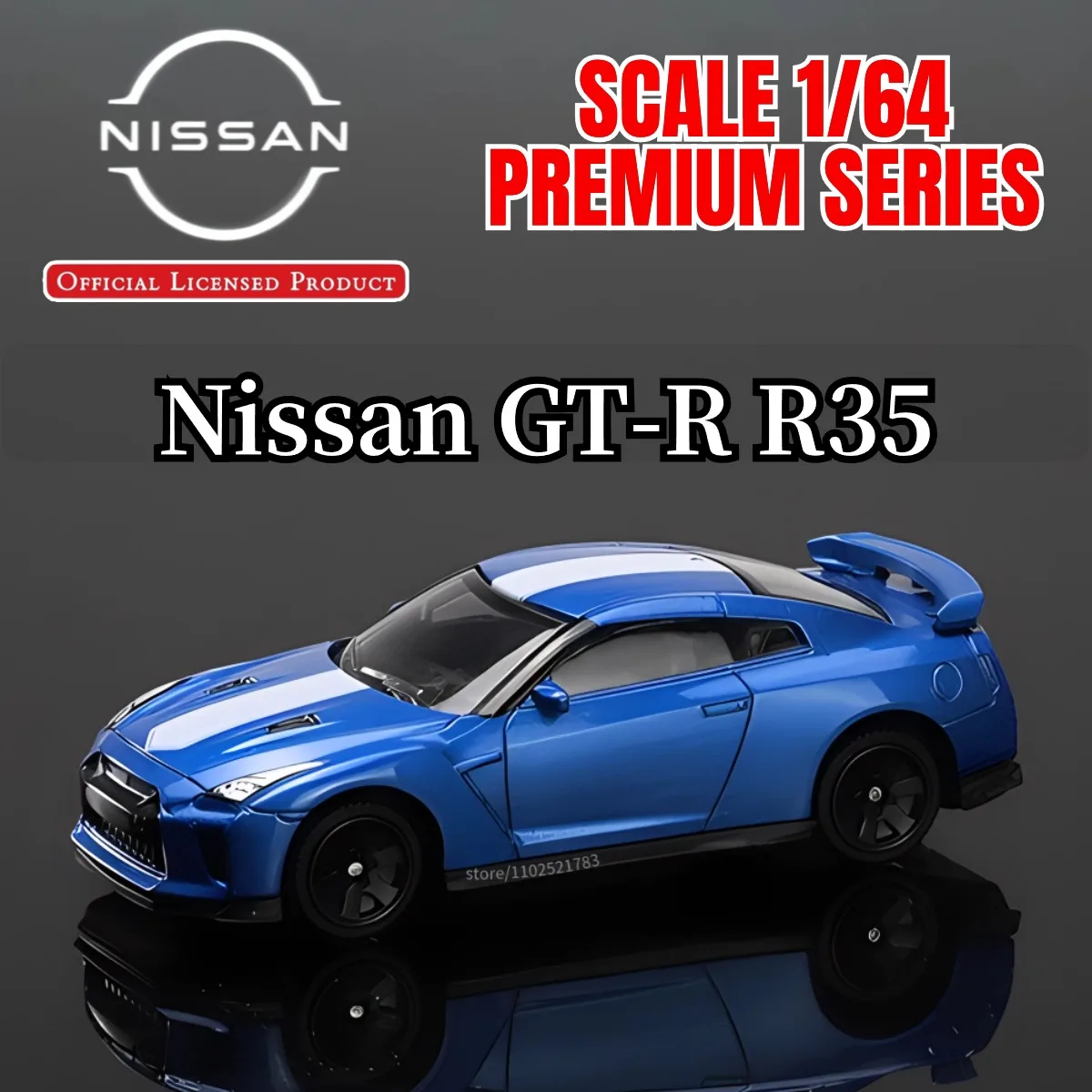 

1/64 Nissan GT-R R35 Replica Audi BMW Car Model Scale Car Miniature Kid Gift Diecast & Toy Vehicles Juguetes Para Niños