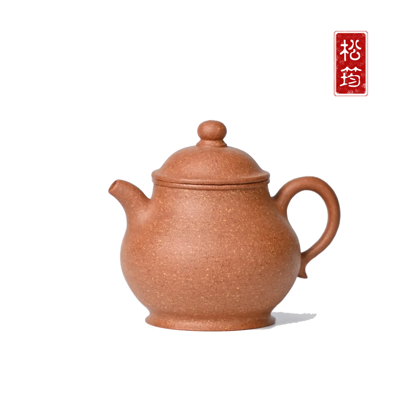 Original Red Jiangpo Handmade Gaopan Teapot Traditional Chinese Style Practical Yixing Purple Clay Kung Fu Tea Pot 200ML