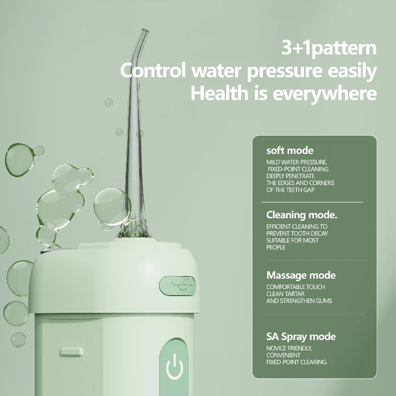 Wireless Dental Floss Washer Handheld Waterproof Electric Mini Dental Wash Stone Removal Oral Cleaning Tool