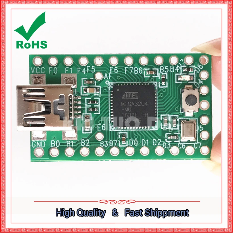 لوحة تطوير Teensy 2.0 USB AVR لوحة تجريبية للوحة المفاتيح والماوس ISP U Disk teensy2.0 Module