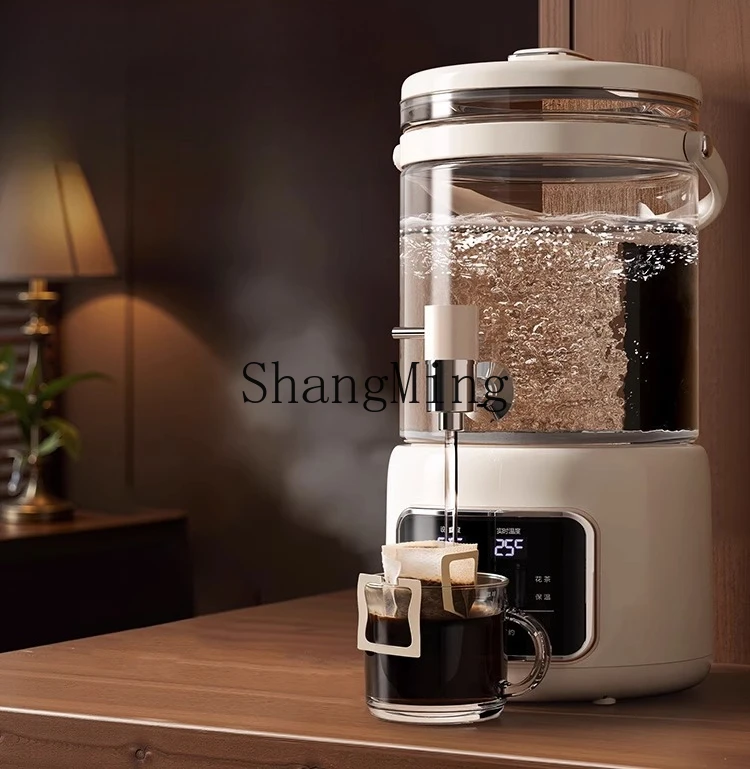 ZYY-Gesundheitstopf mit Wasserhahn, multifunktionales Schmoren und Wärmedämmung, Glas mit großer Kapazität