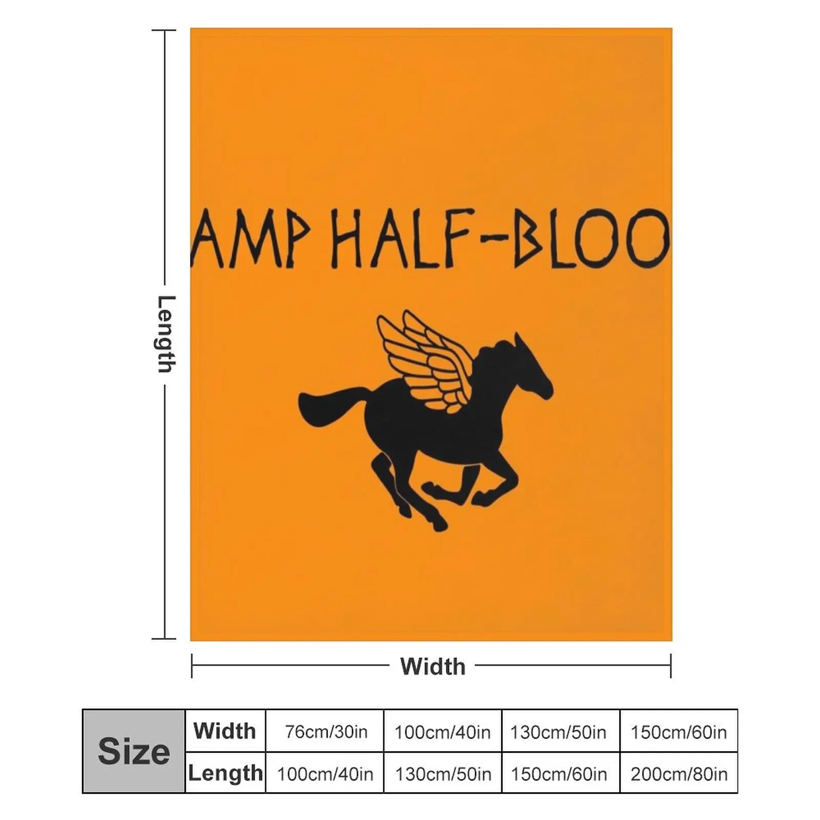 Camp Half-Blood - Percy Jackson Throw Blanket For Baby Picnic Decorative Sofa Summer Blankets
