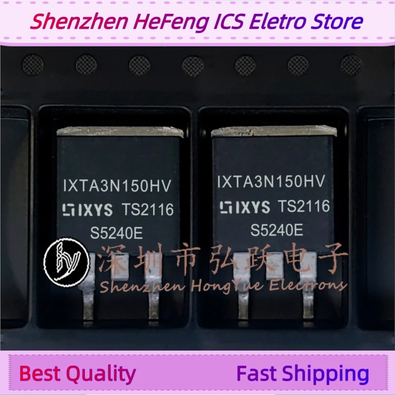 

10PCS -20PCS IXTA3N150HV TO-263 1500V 3A Fast Shipping Quality Guarantee