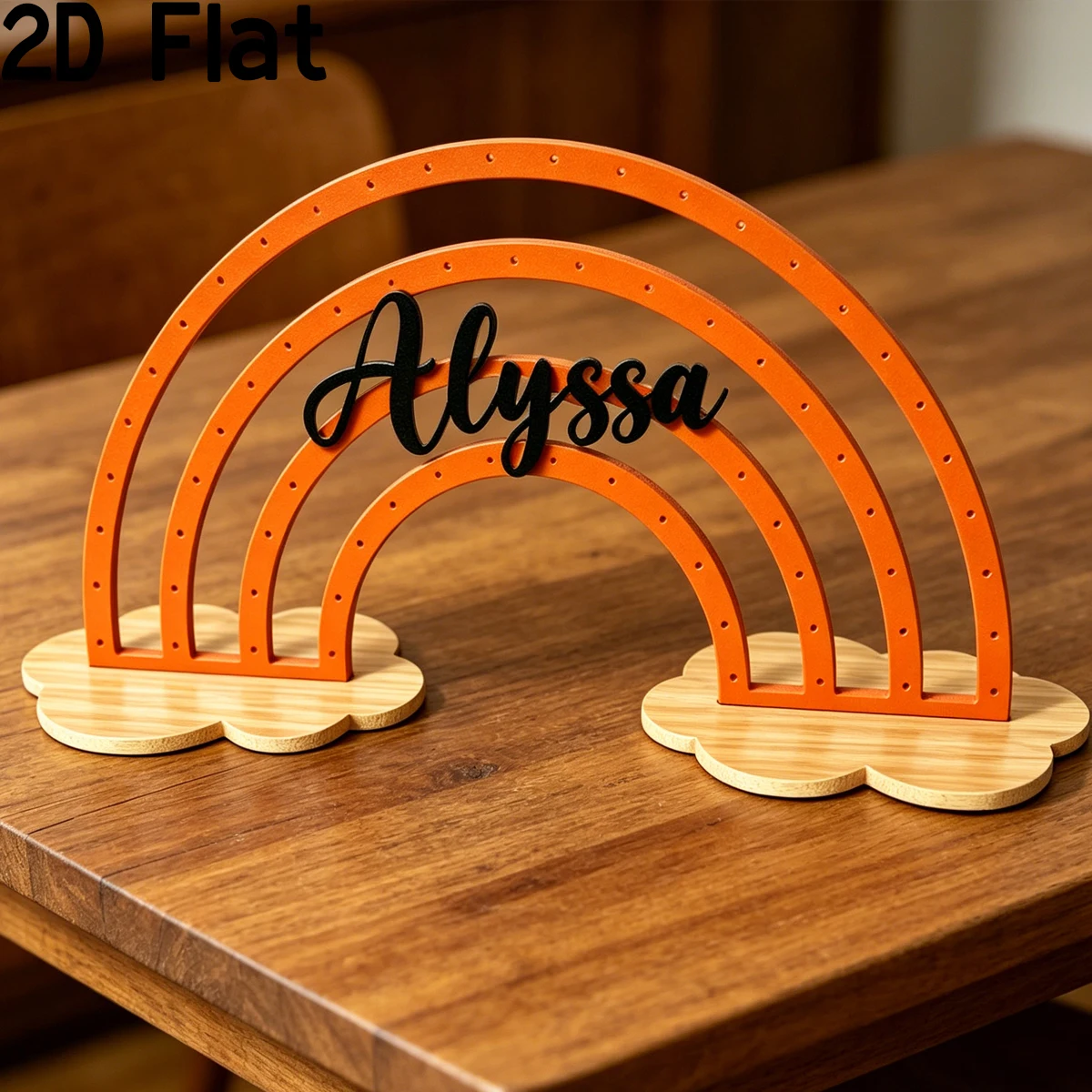 1pc Custom Nordic style Wood A - Home Decor Organizer ulasan dan harga
