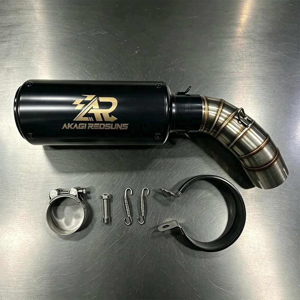 Racing Style Exhaust Mid Pipe Stainless Steel Improves Exhaust Efficiency Fits For Kawasaki Z900 2017-2023