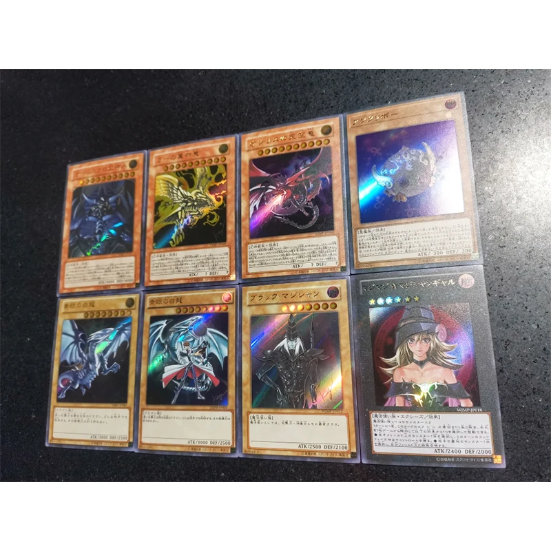 Diy Yu-Gi-Oh! Black Magician Girl Anime Characters Homemade Game Collection Card Rare Card Collection Cartoon Board Game Toys