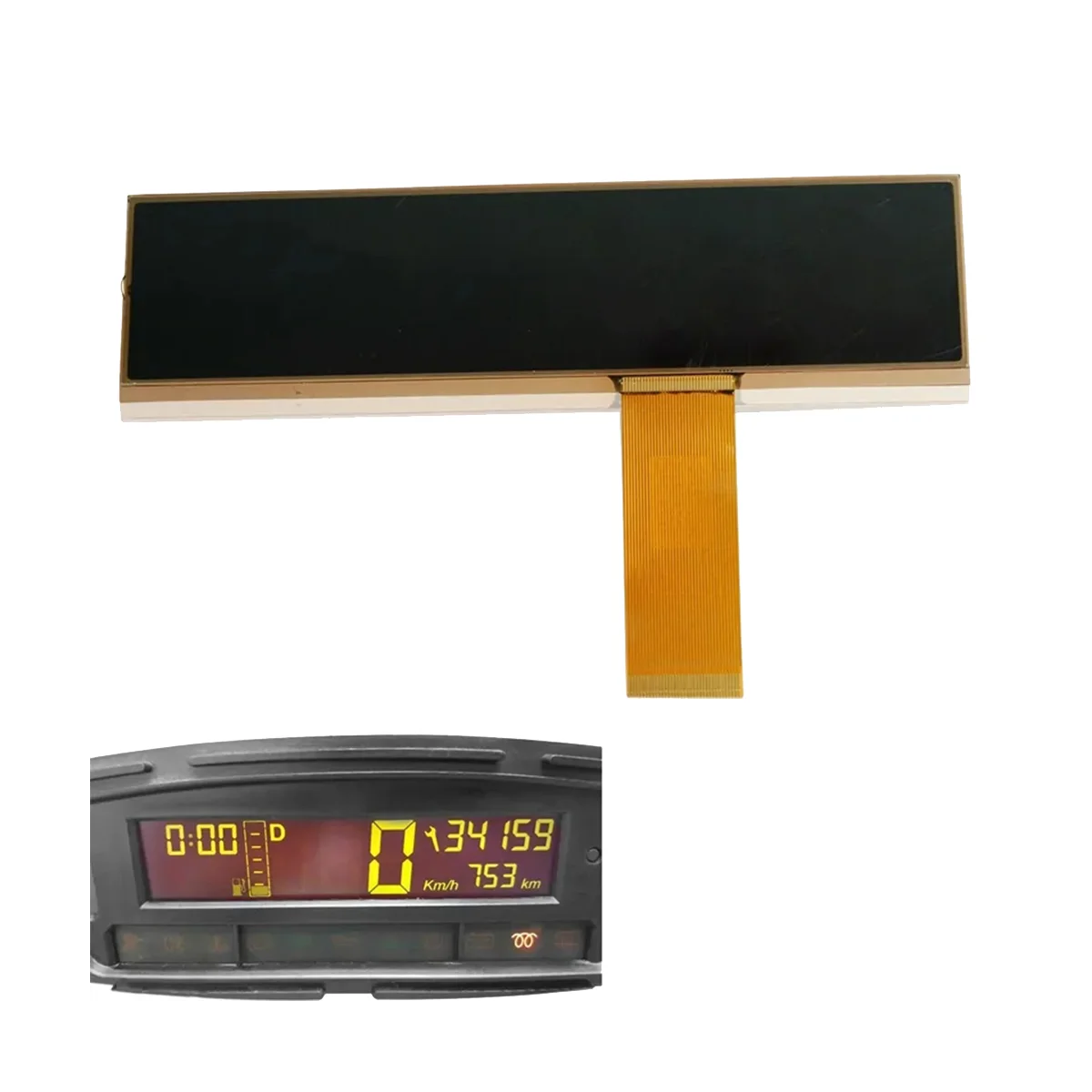 Premium LCD Display Speedometer Screen for MICROCAR MC1 MC2 M. Go Cockpit Combi Tool Interior Accessories