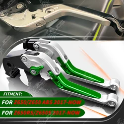 JDSTUNING For Kawasaki Z650/Z650 ABS/Z650RS/Z650S 2017-NOW Clutch Lever Brake Lever Folding Handle Lever Accessories Parts