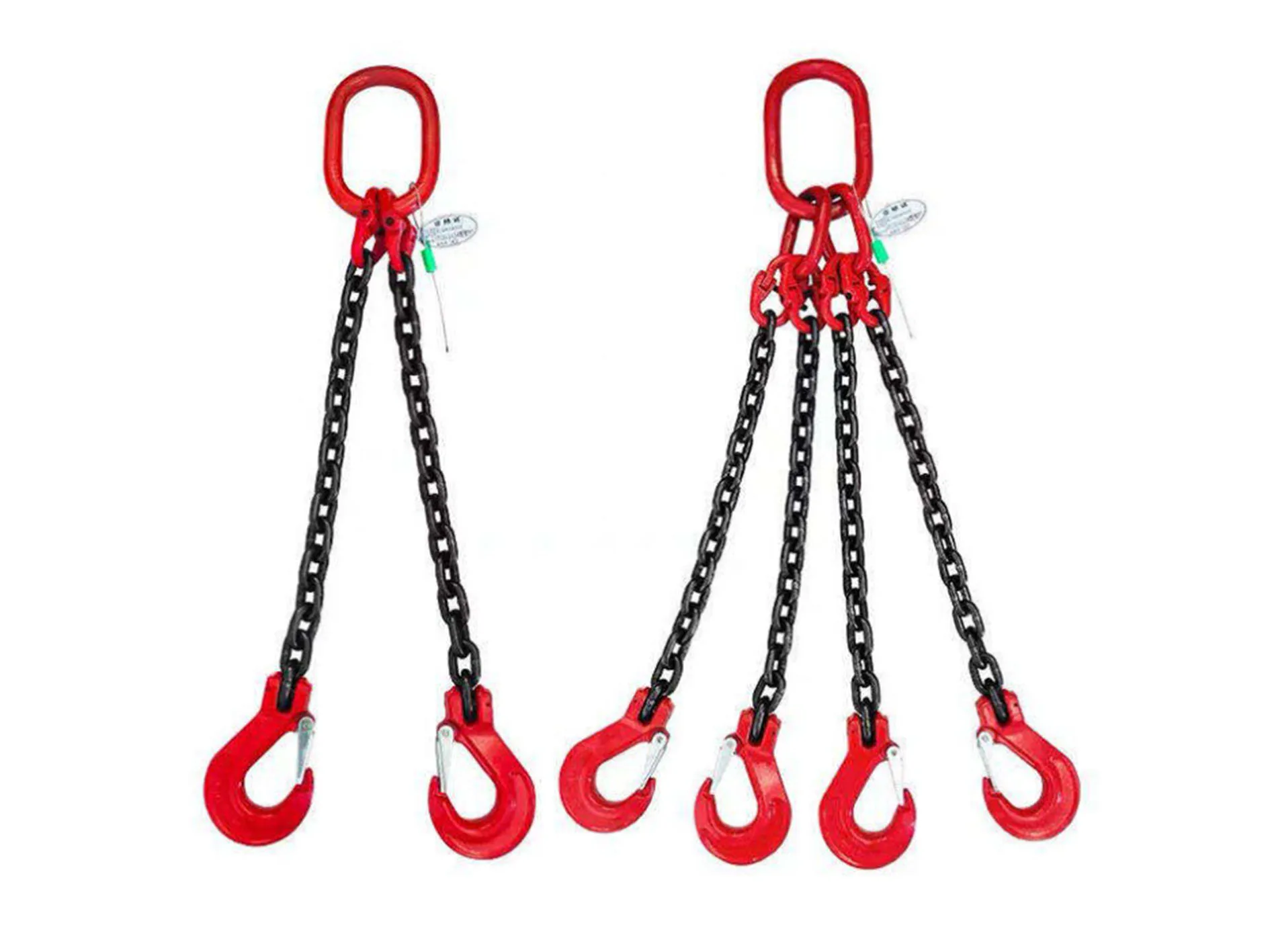 Crane Chain Drum Lifter Clamp Bucket Barrel Oil Tank Can Chain Sling Lifting Spreader