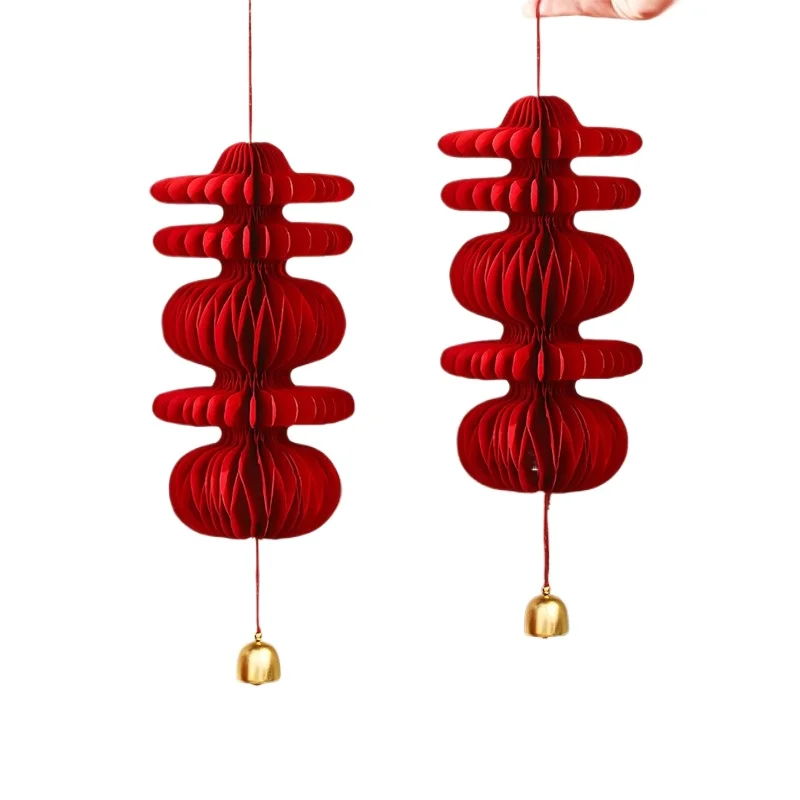 new-chinese-honeycomb-ornament-pendant-wedding-room-living-room-decoration-happy-character-three-dimensional-pendant