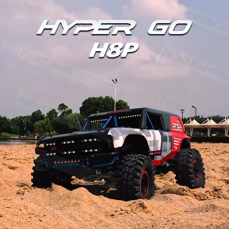 

MJX H8P Моделирование 1:8 Альпинистский автомобиль RC Модель с дистанционным управлением Подлинный авторизованный бесщеточный полноприводный внедорожник RTR