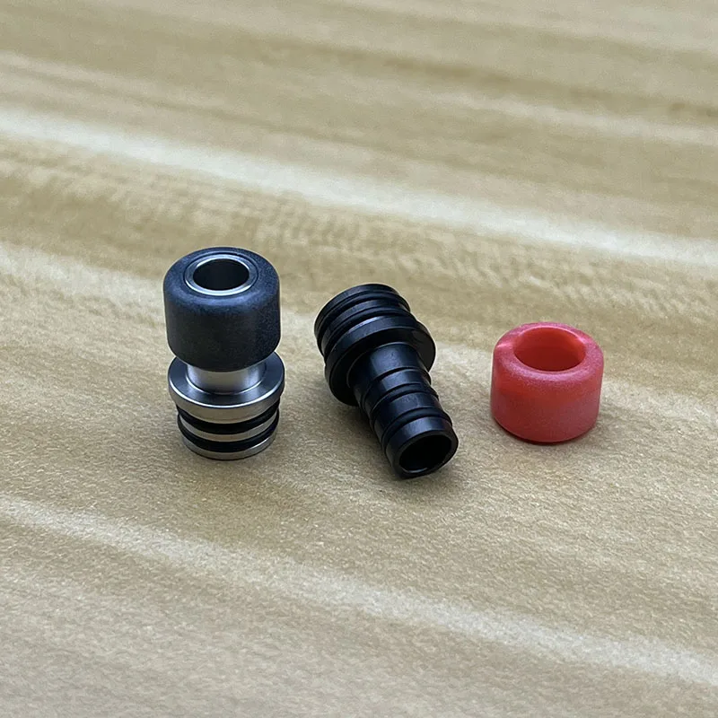 vape 510 MTL بالتنقيط تلميح الفولاذ المقاوم للصدأ مادة الراتنج 4.3 مللي متر القطر الداخلي لخزان RTA البخاخة Dotaio Boro صندوق Vape اكسسوارات