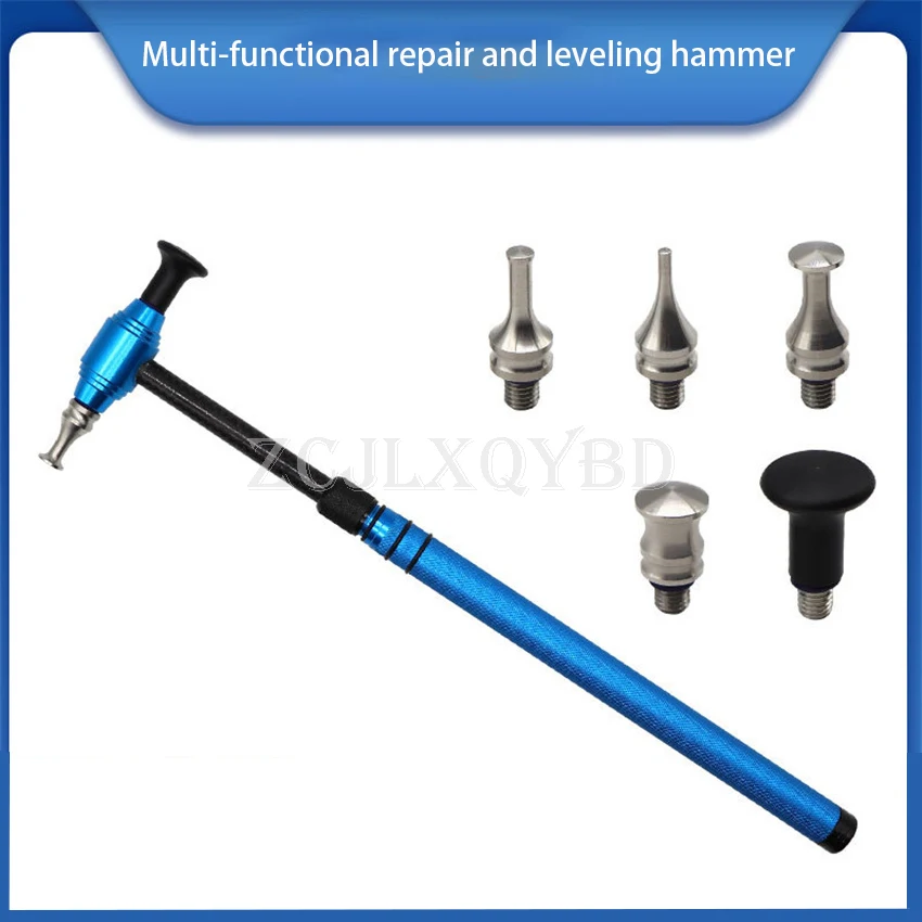 Car Dent Repair Hammer No Trace Shaping Body Sheet Metal Dent Repair Striking Hammer Leveling Tool Retractable Hammer