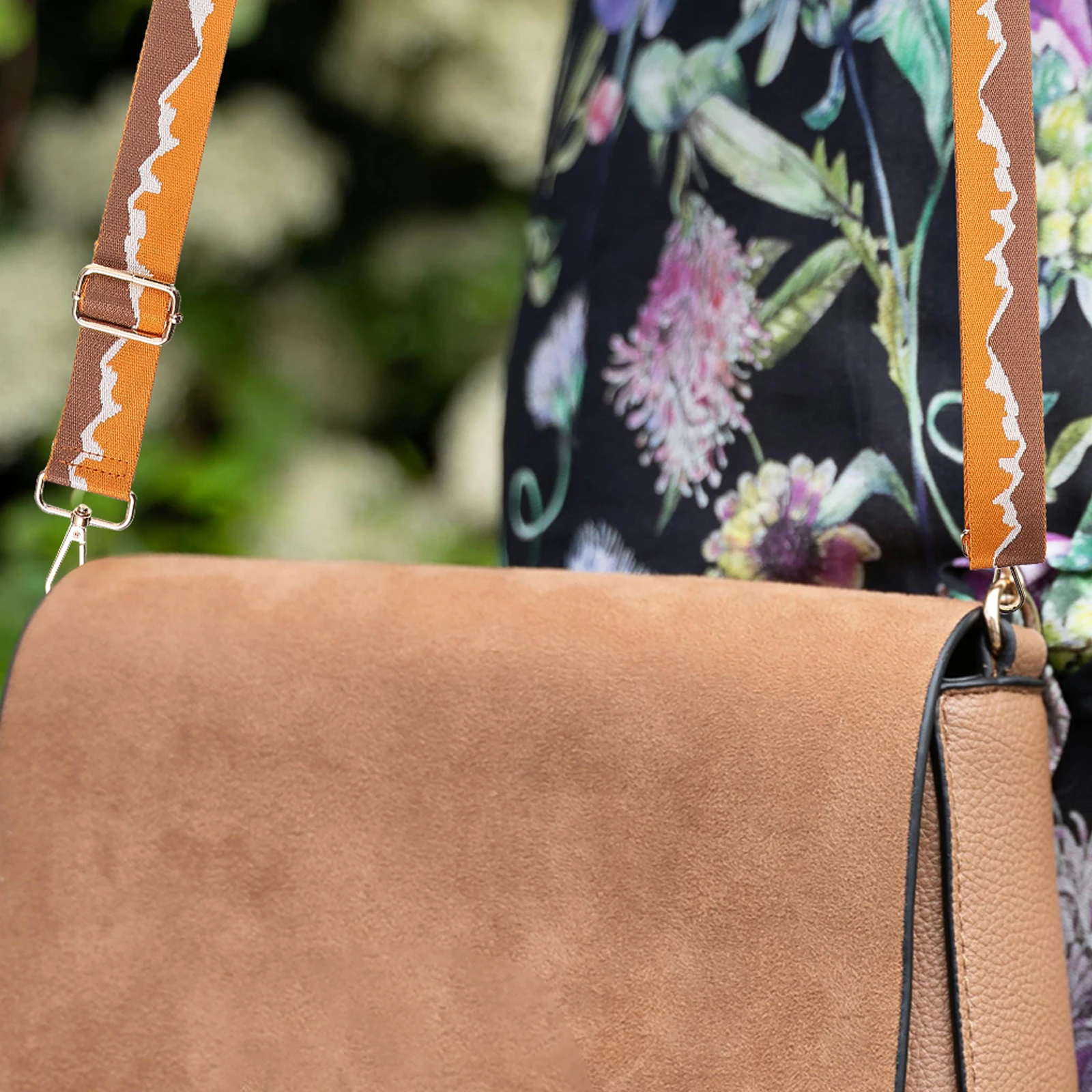 

Sturdy Wide Shoulder Strap for Bag Crossbody Replacement Heavy Duty Adjustable Luggage and Handbag Strap Luggage Straps