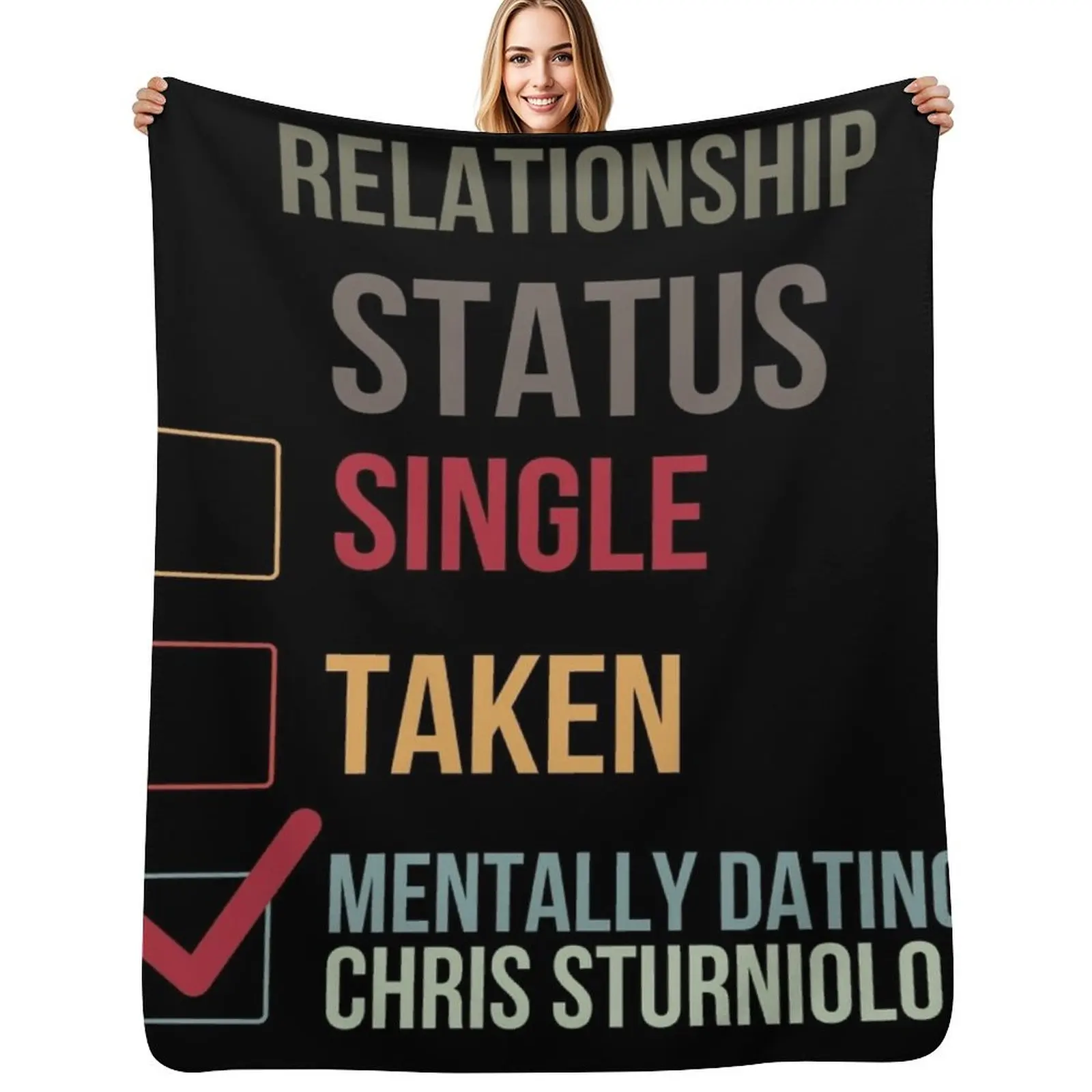 

Chris Sturniolo - Relationship Throw Blanket Baby for sofa Soft Decorative Throw Blankets