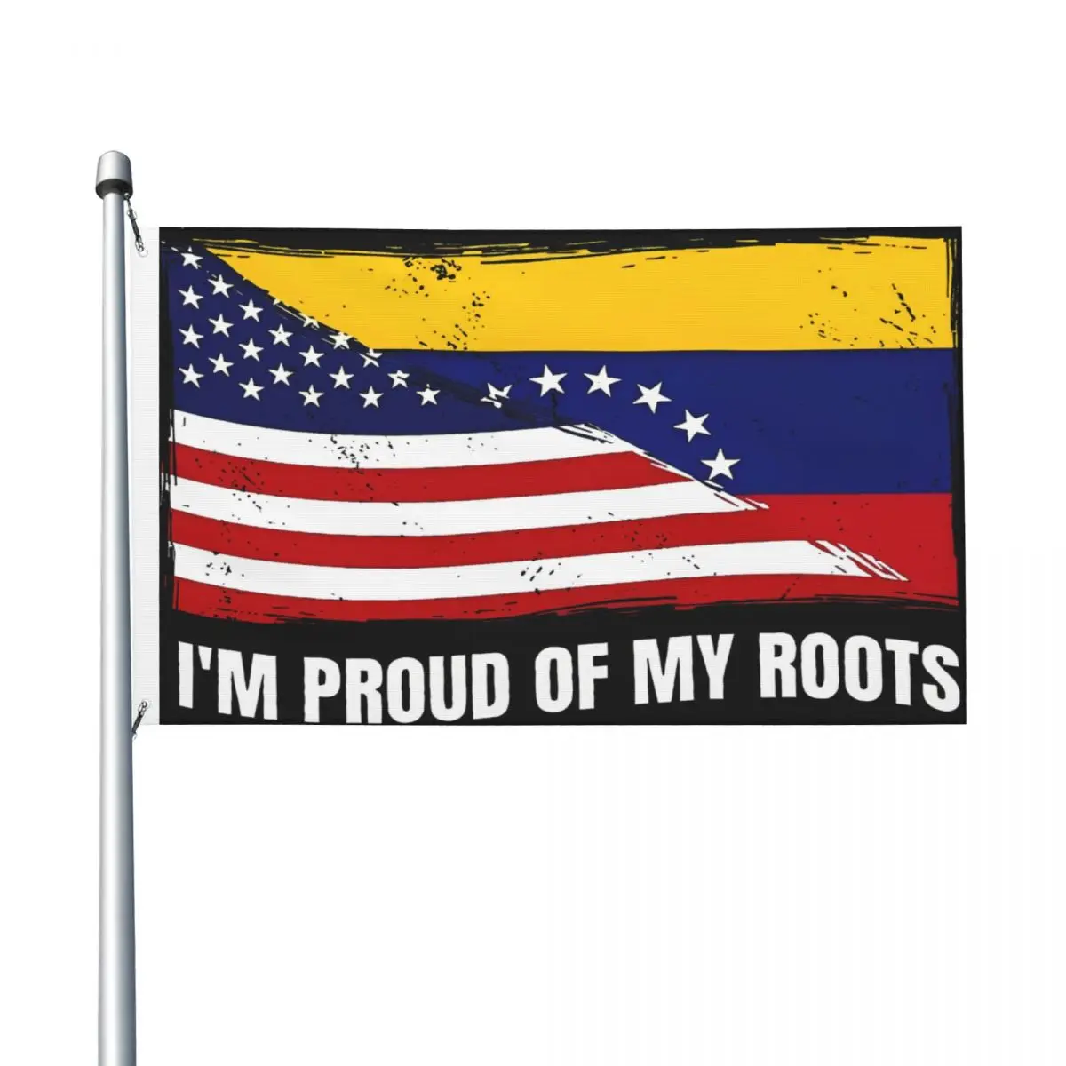 Proud Venezuela Flag Flag Double Sided Outdoor Banner Friend Venezolano Polyester Hanging Decoration 90x150cm