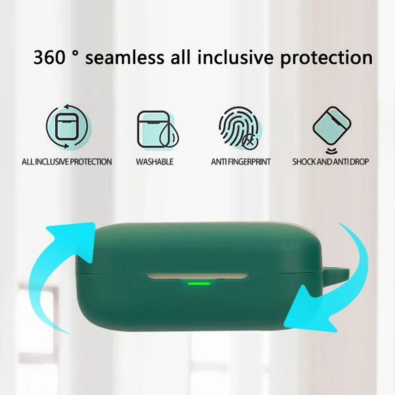 Realme Buds Air 7 Pro 헤드폰 커버와 호환 충격 방지 긁힘 방지 보호 슬리브 세척 가능 하우징 방진 쉘
