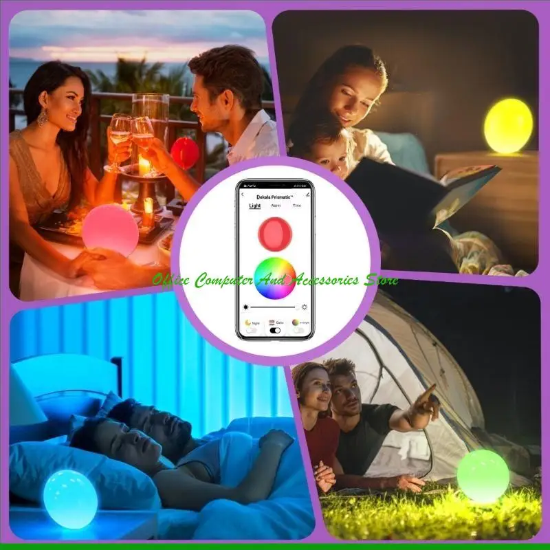 

U55C Wifi Table Lamp USB5V/10W Dimmable Control Timer Switches Light Support Voice Control Desk Night-light Home Decors