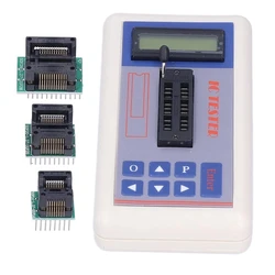 Integrated Circuit Tester, IC Transistor Capacitor Tester, Diode Checker Detector, With 5V 3.3V AUTO Mode