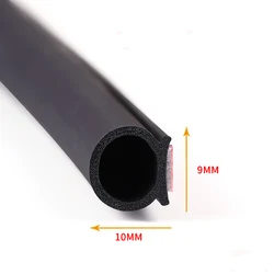 Car Door Weatherstrip Waterproof Small D Weather Strip Car Rubber Strip Seal Epdm Seal Auto Rubber Door Seals For Car